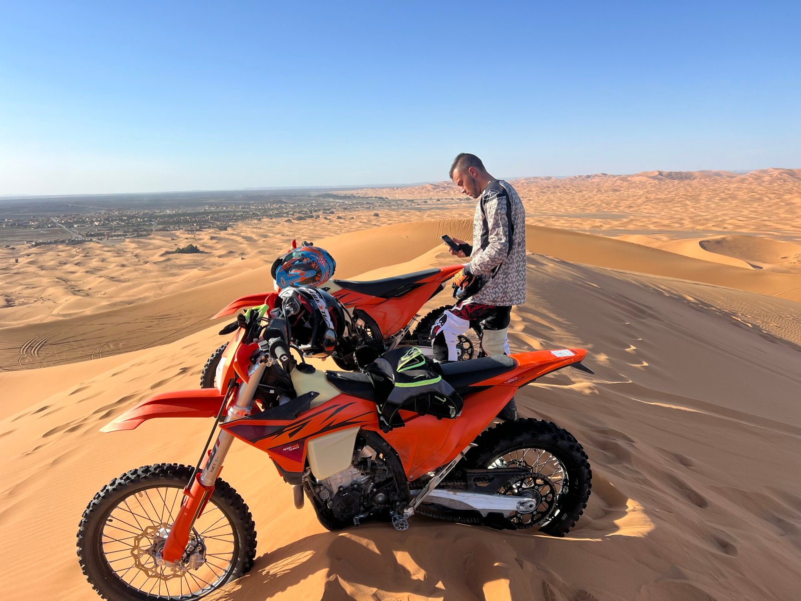 4 days moto enduro tour from Merzouga