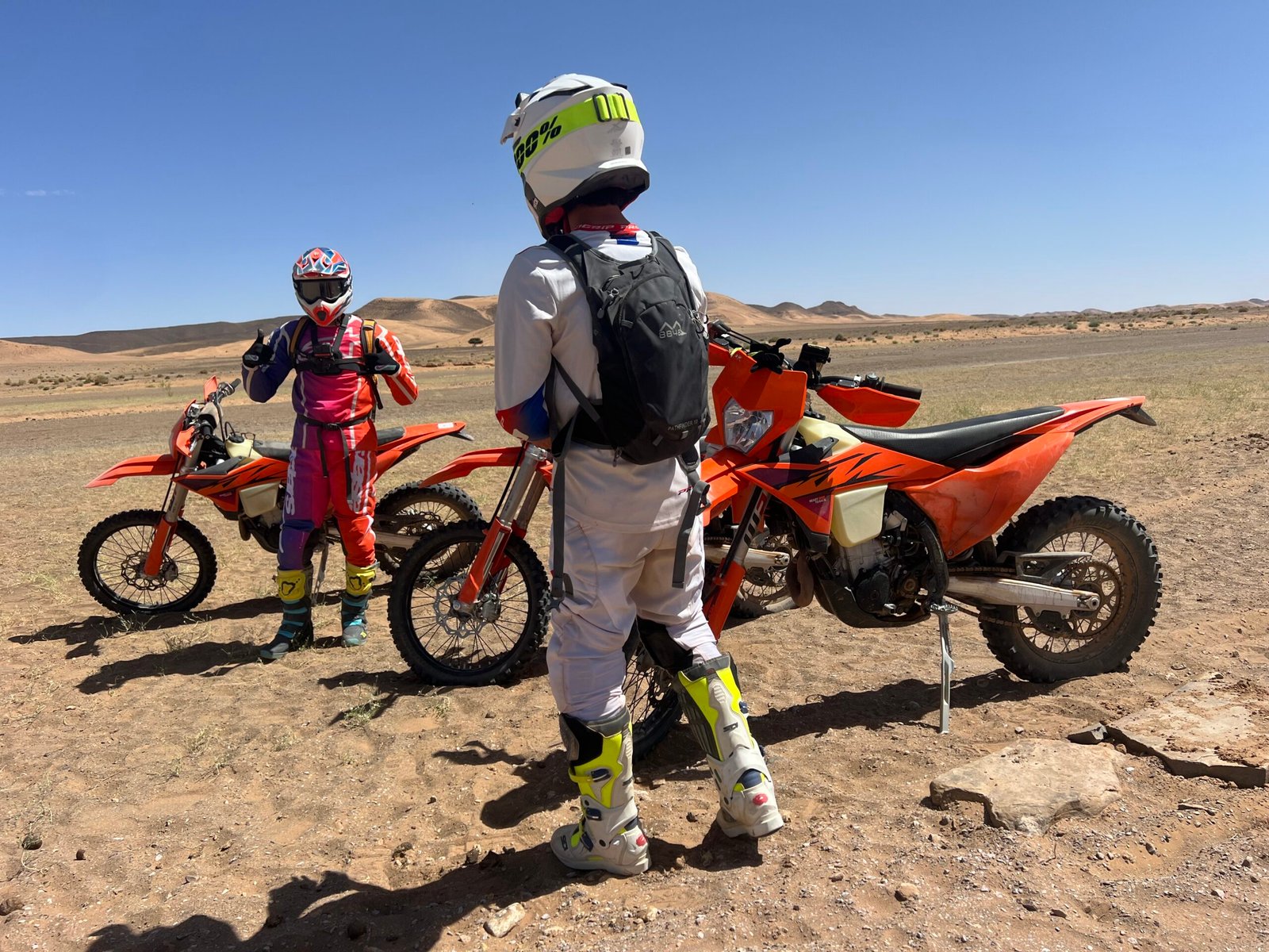 Alquiler de motos enduro en Merzouga