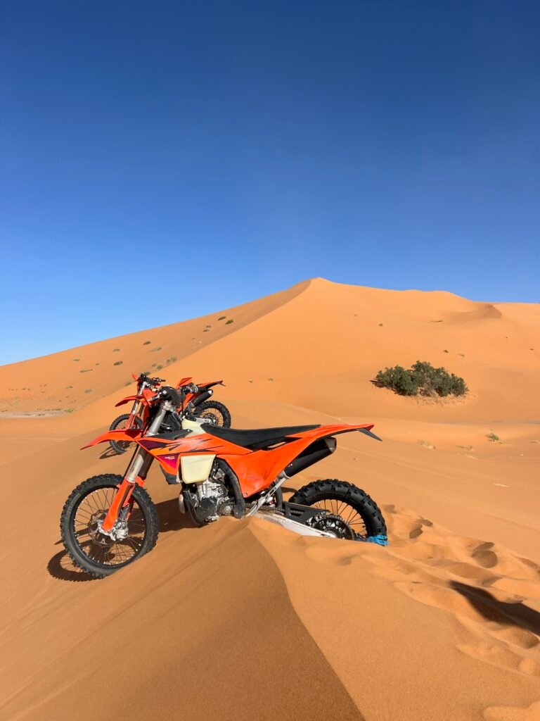 Alquiler de motos enduro en Merzouga
