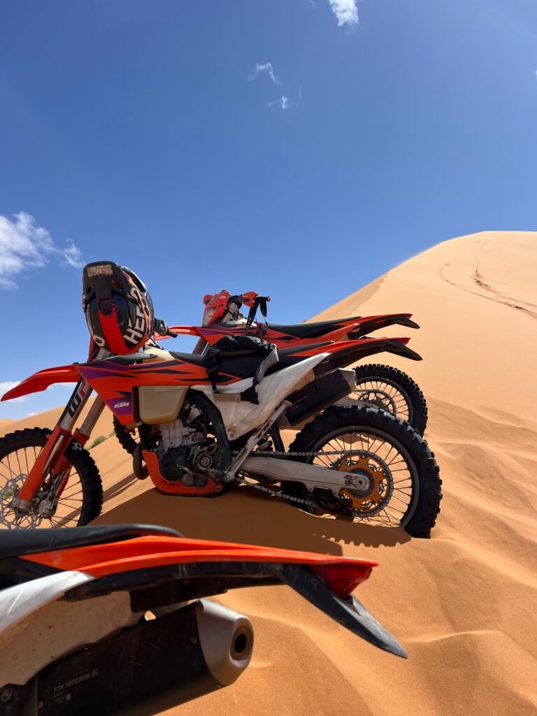 Moto enduro Maroc